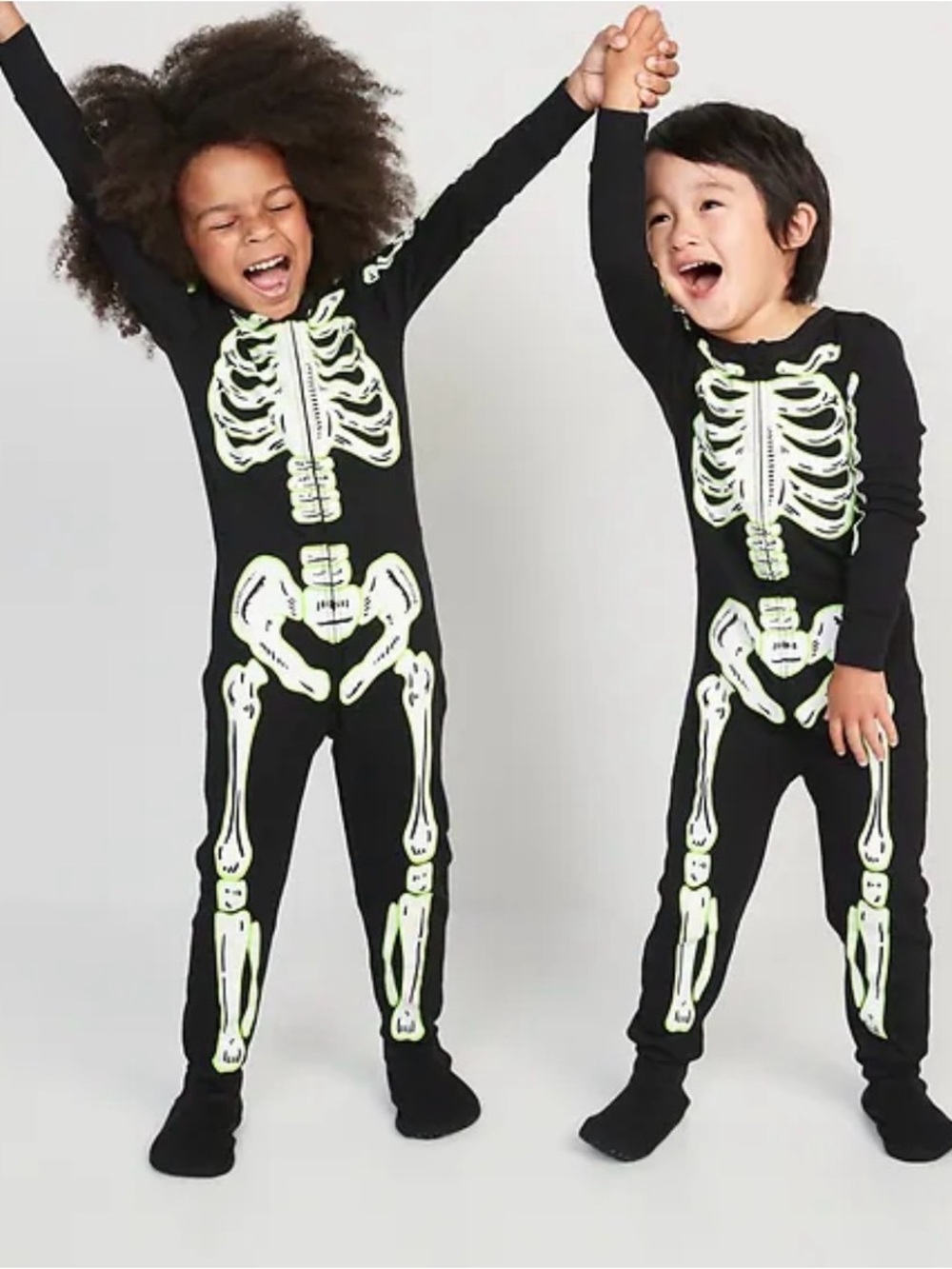 Old navy unisex skeleton pajamas size small